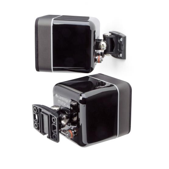 Richer Sounds Ireland CAMBRIDGE AUDIO MINX 400m Black Wall Brackets